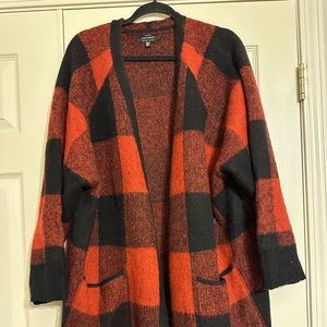 Lucky brand sweater cardigan. Hardly warn. EUC